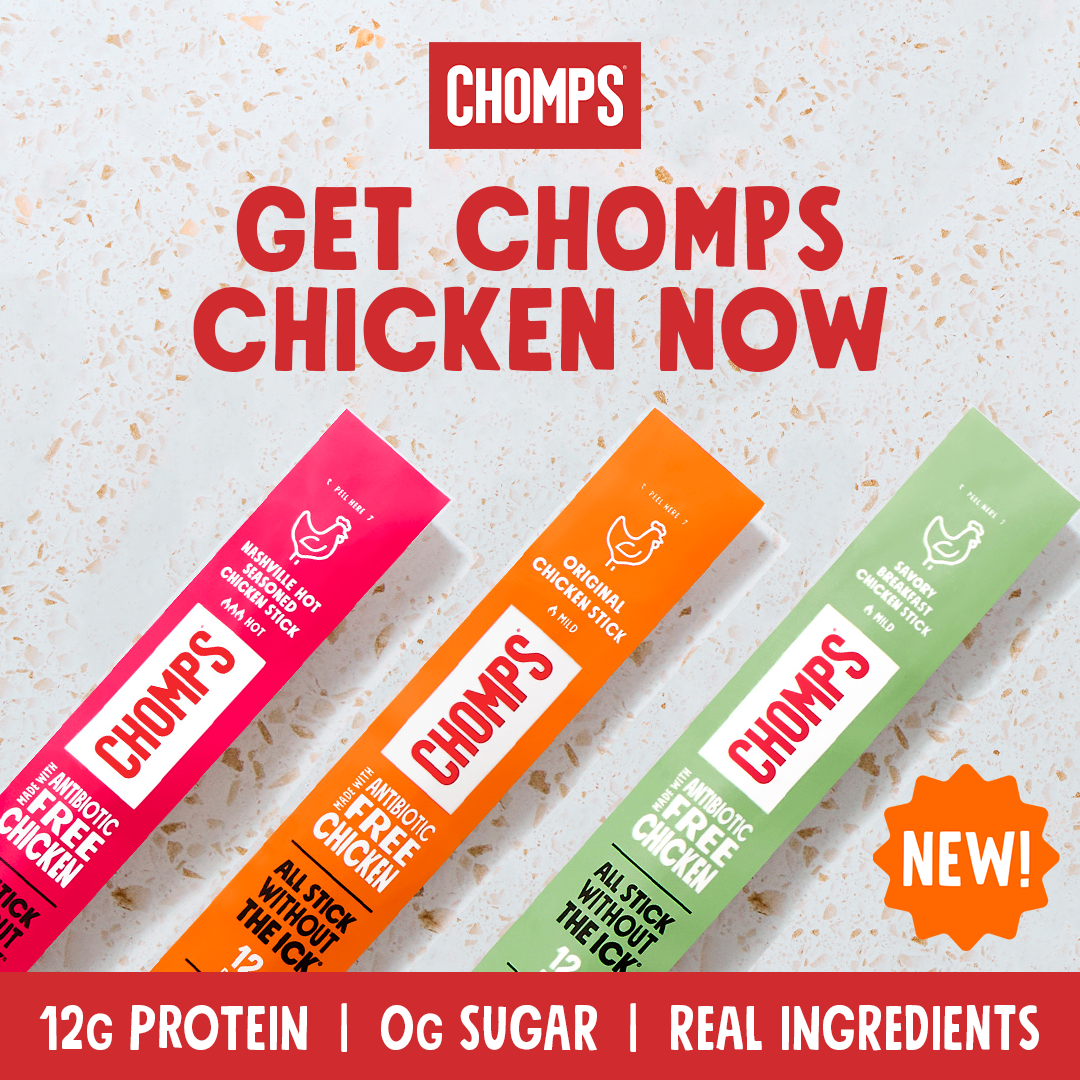 Chomps Chicken is Here! ad